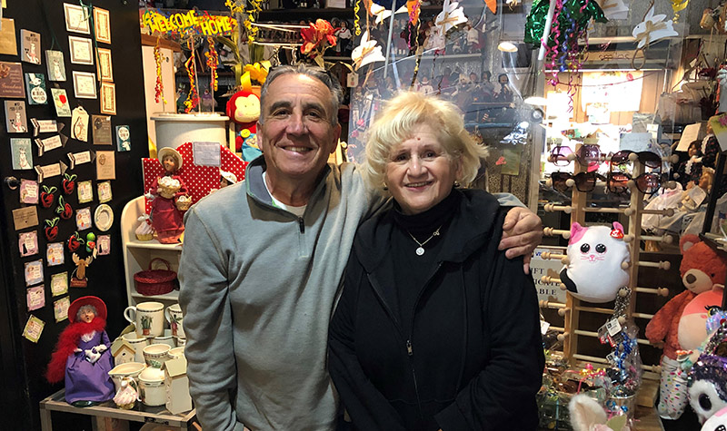 Photo of small business owners Paul and Marsh Lacorcia, of Lomas Flowers