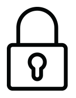 Lock-Symbol — digital wallets