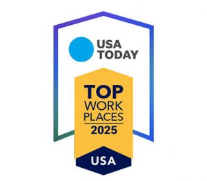 2025 USA Today Top Workplace Badge